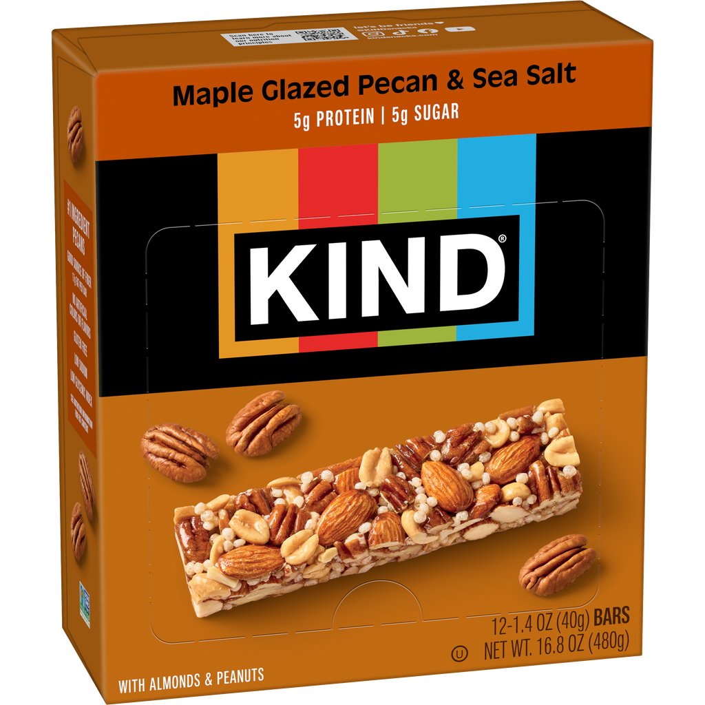 Maple Glazed Pecan & Sea Salt