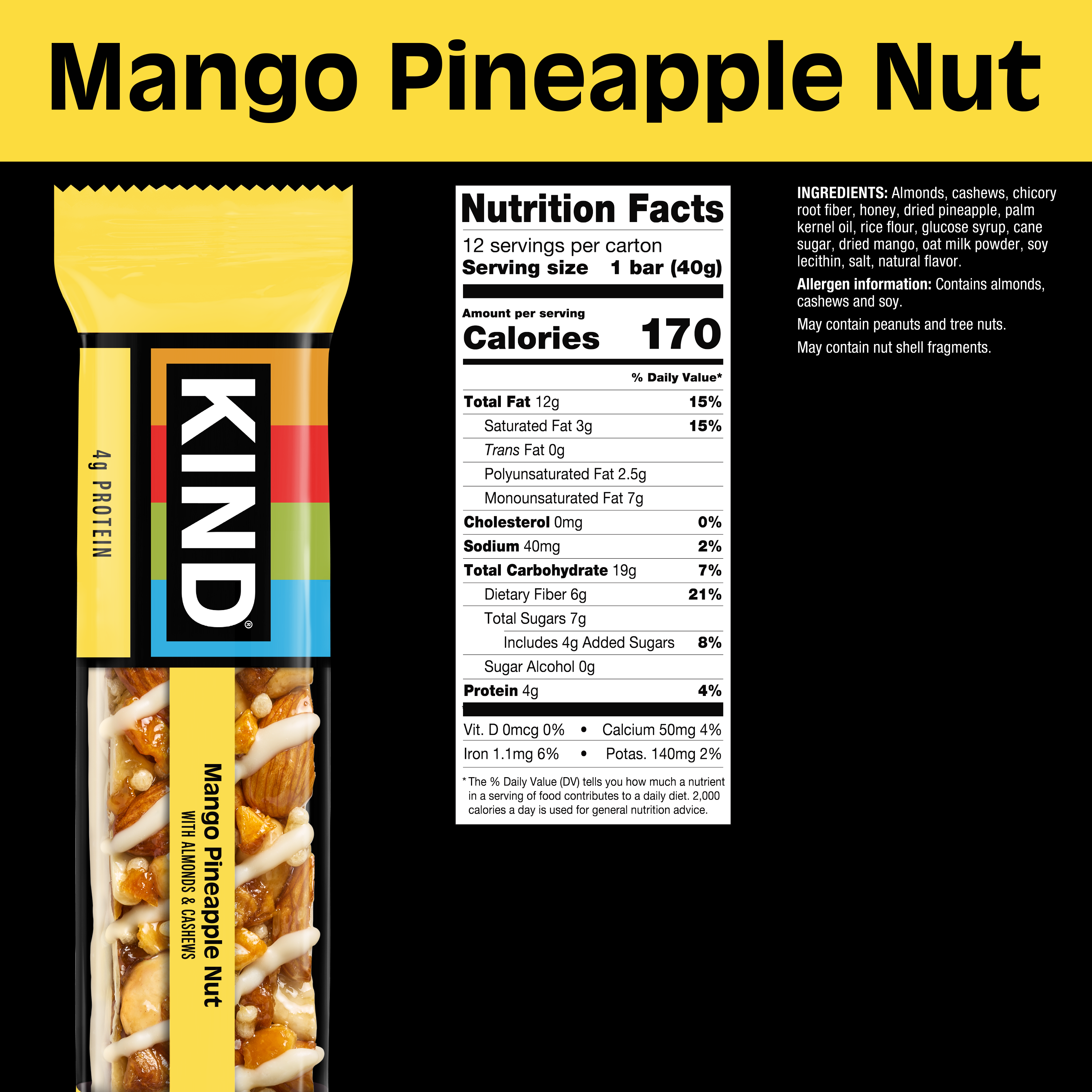 Mango Pineapple Nut