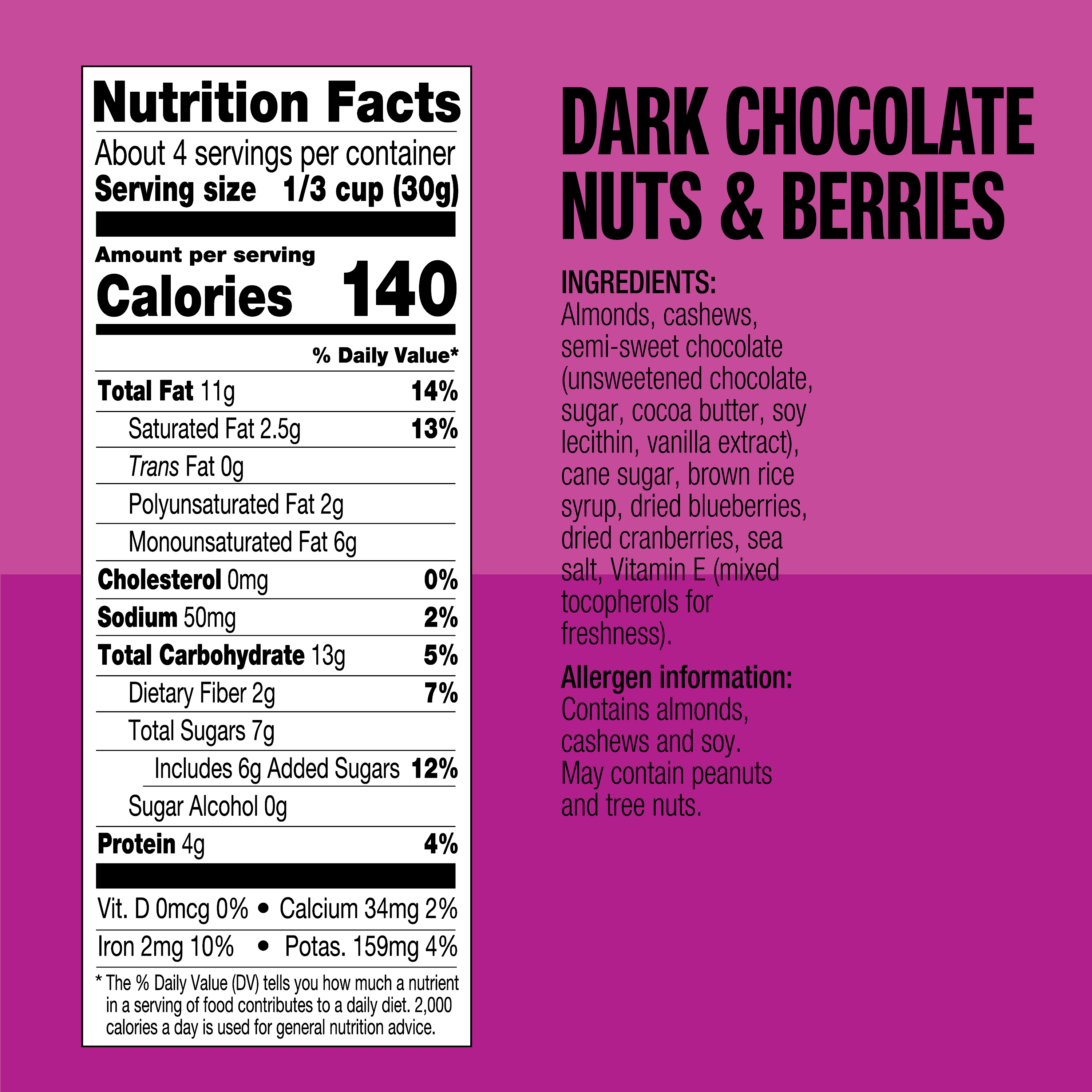 Dark Chocolate Nuts & Berries