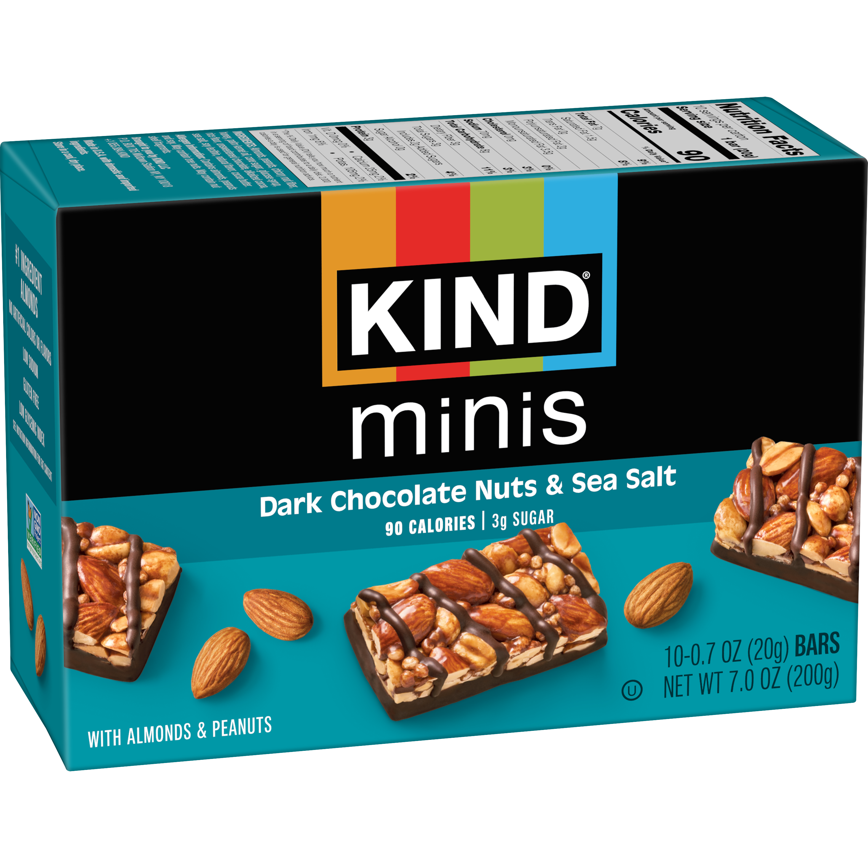 Dark Chocolate Nuts and Sea Salt