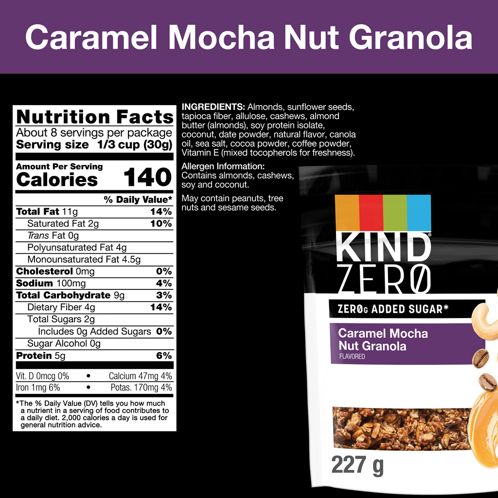 Caramel Mocha Nut Granola