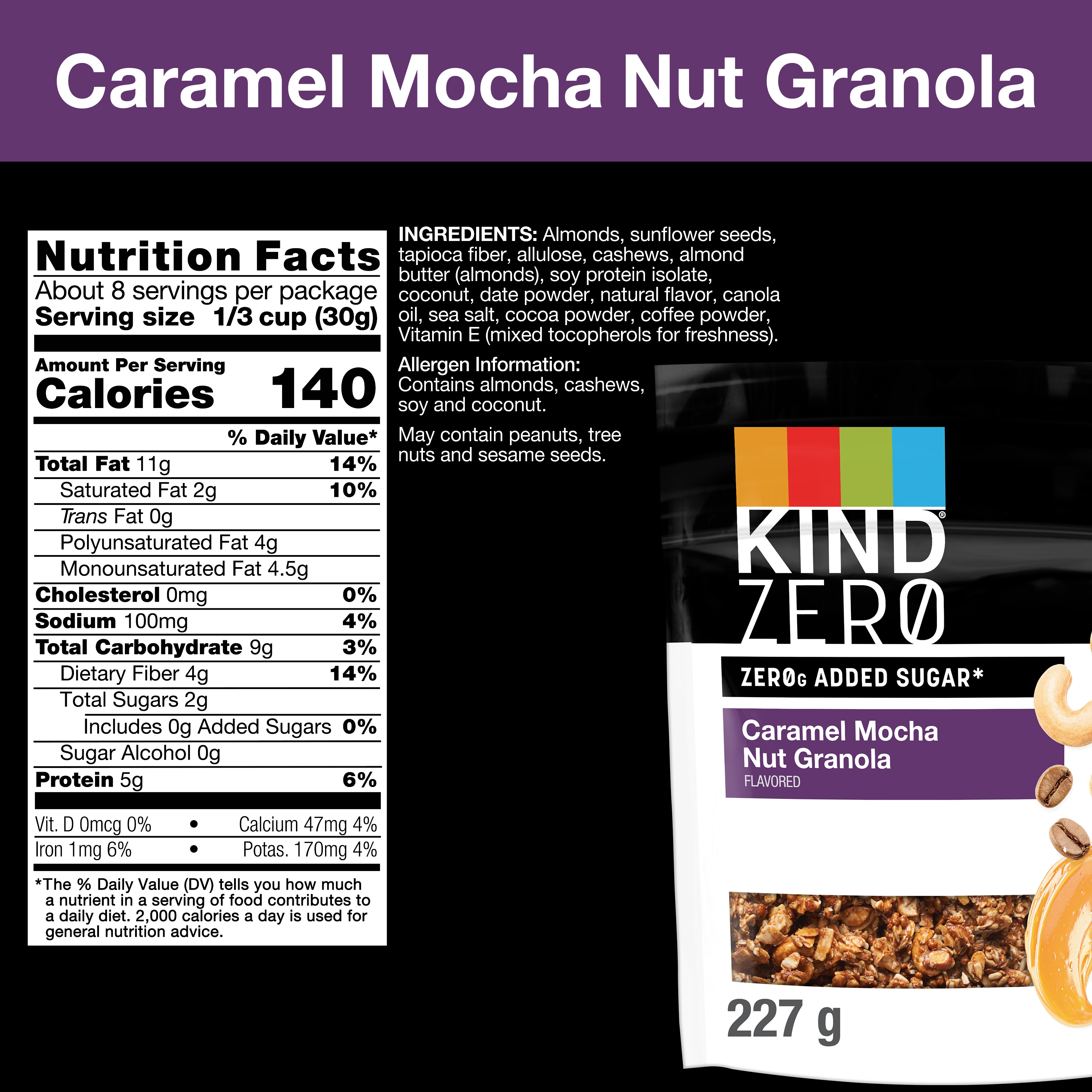 Caramel Mocha Nut Granola