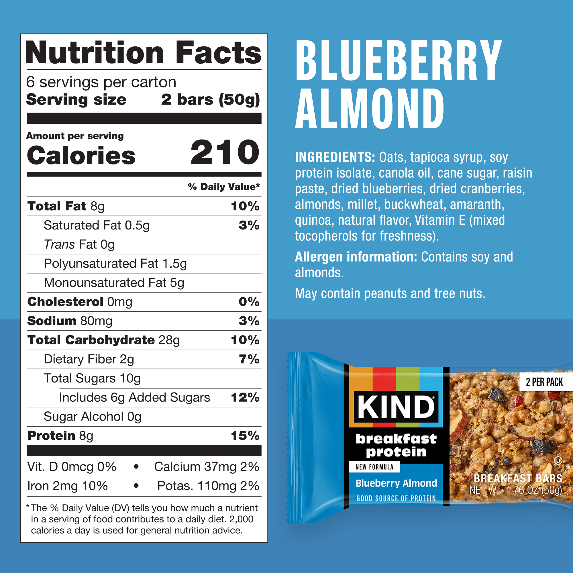 Blueberry Almond Protein