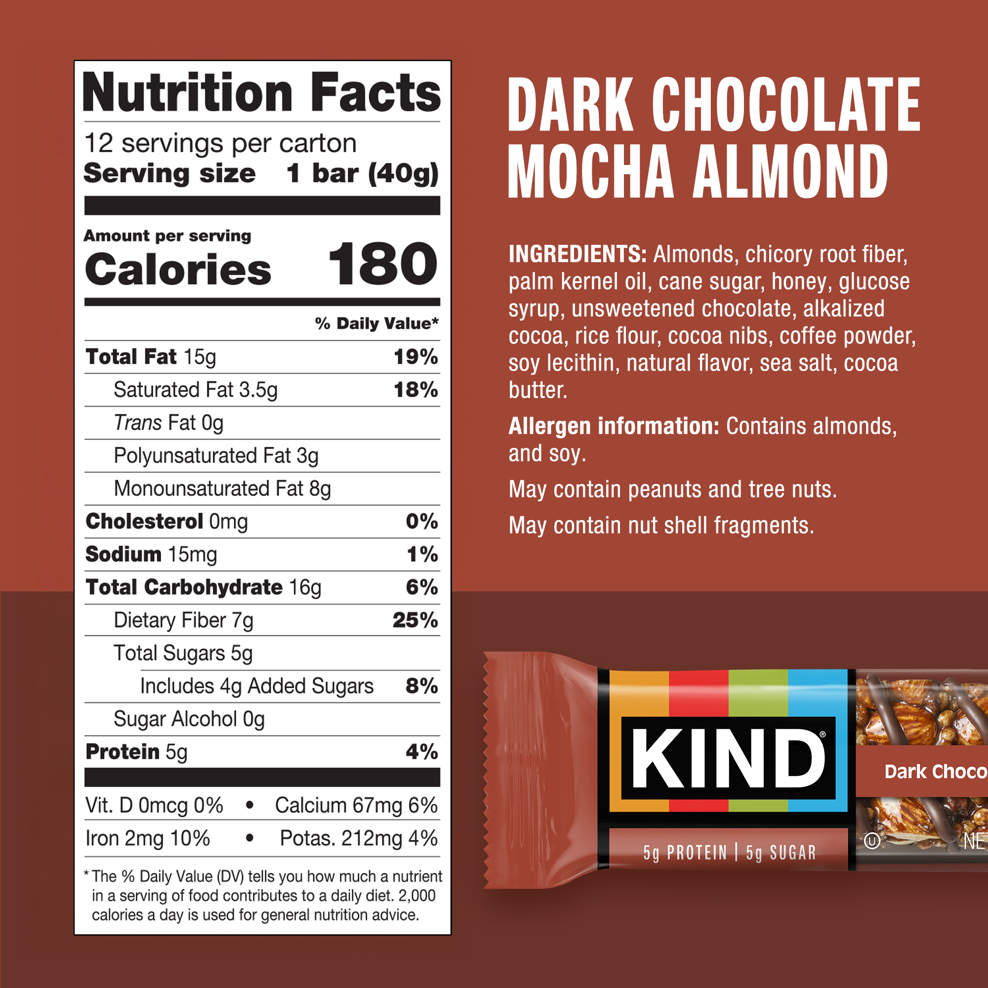 Dark Chocolate Mocha Almond