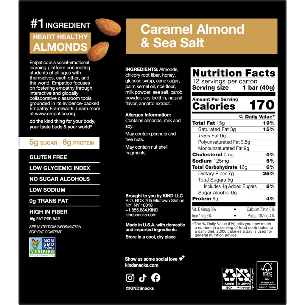 Caramel Almond & Sea Salt