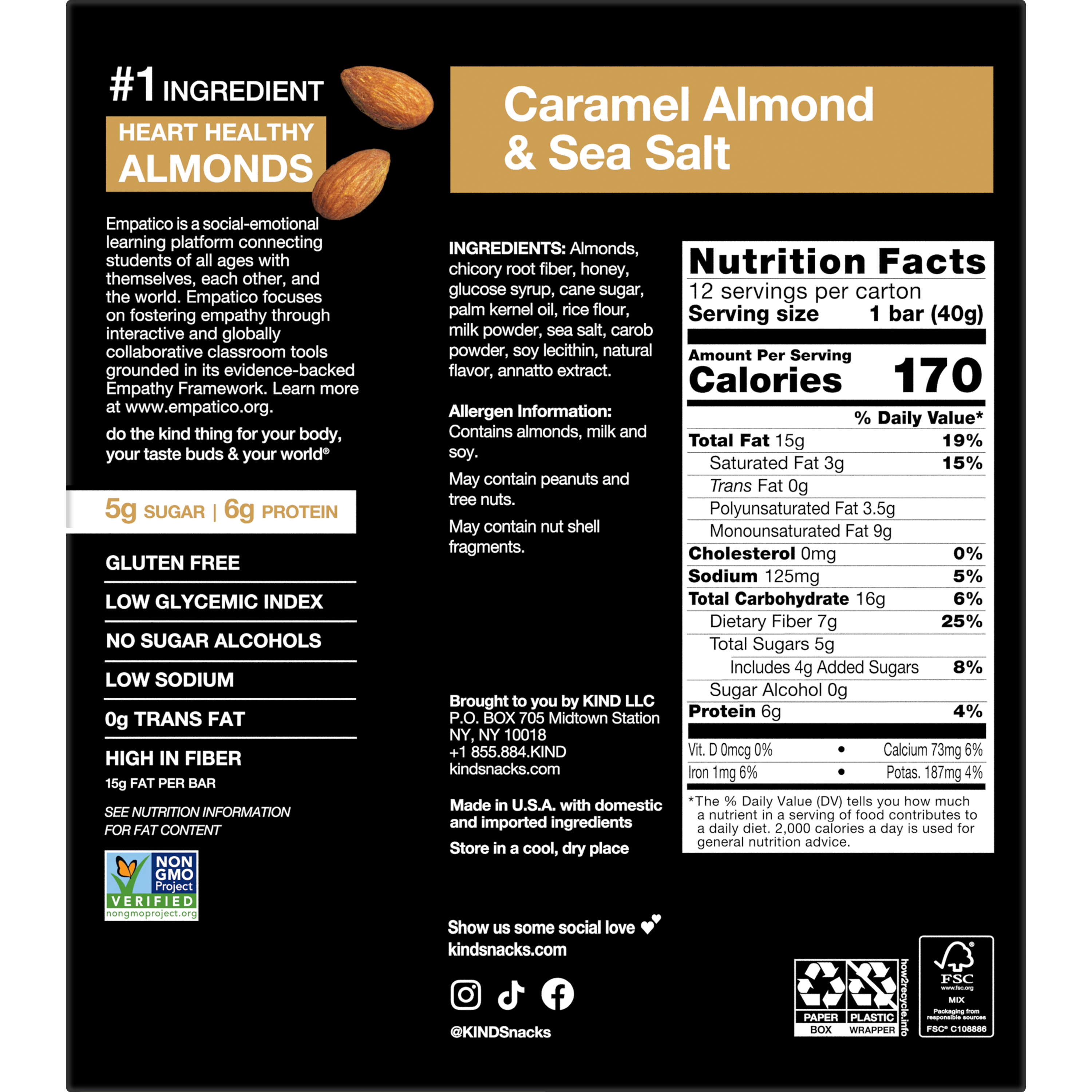 Caramel Almond & Sea Salt